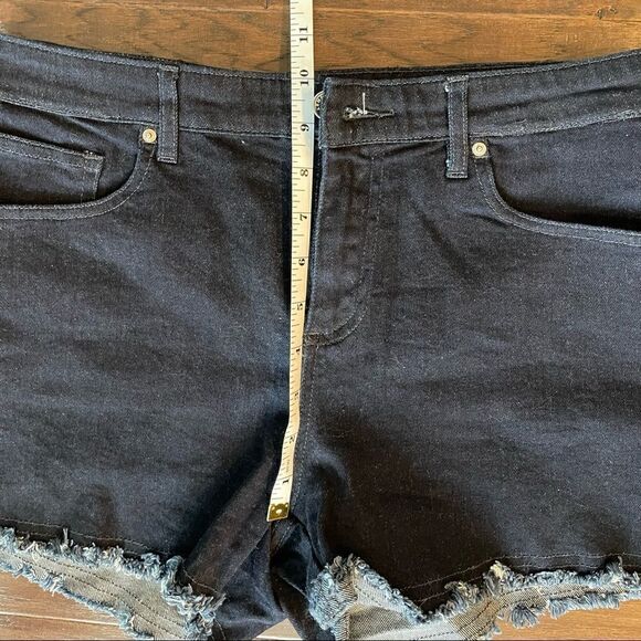 Armani Exchange Mid Rise Shorts Dark Wash size 28 New - Picture 4 of 10